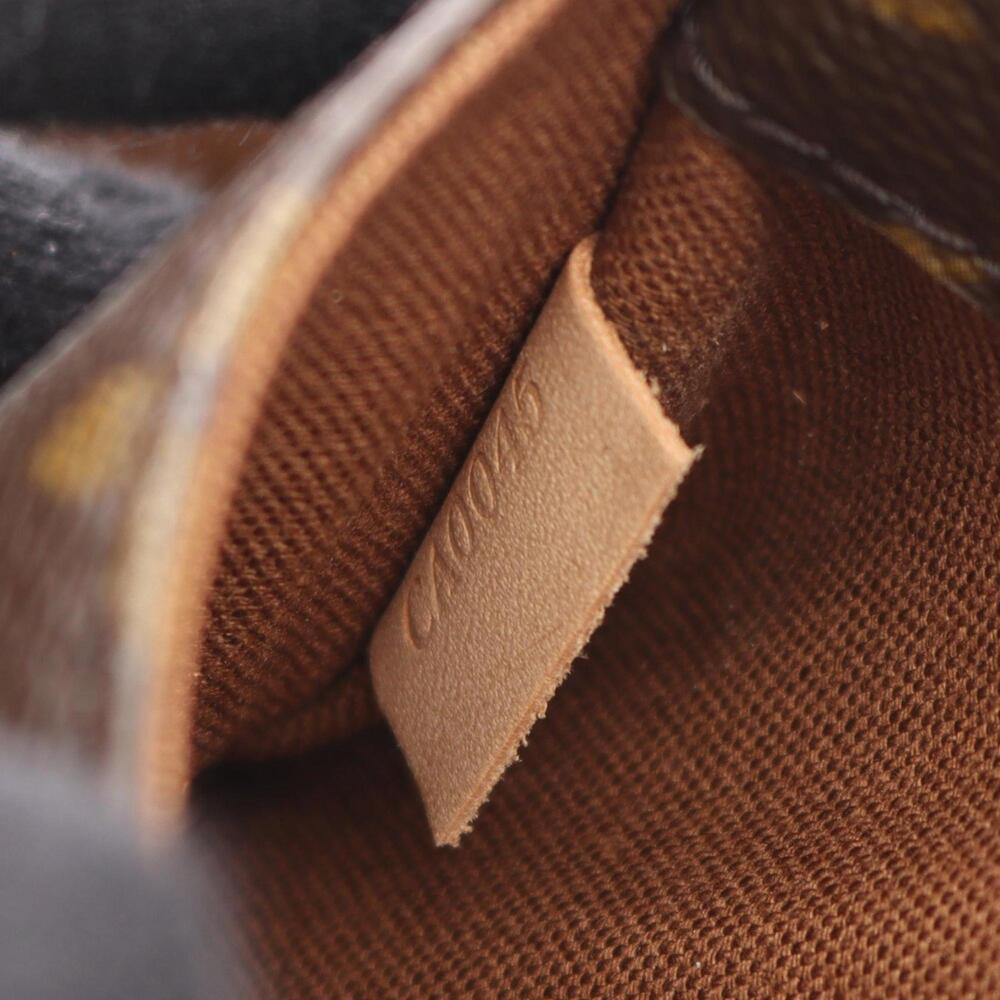 LOUIS VUITTON Authentic Brown Monogram Leather Pochette Fanny Pack - Picture 5 of 10